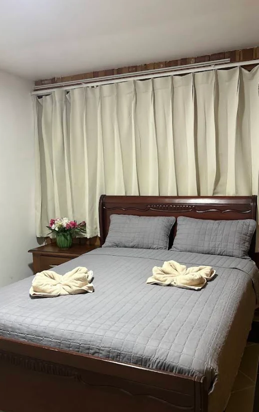 Dormitorio de la villa